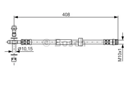1 987 481 323 BOSCH Тормозной шланг