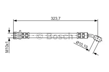 1 987 481 354 BOSCH Тормозной шланг