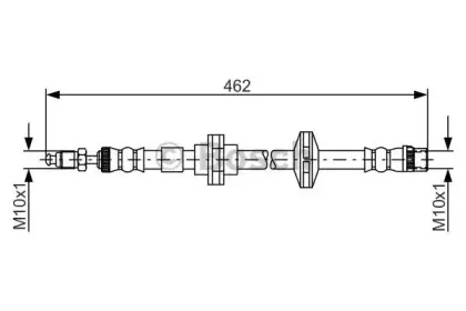 1 987 481 565 BOSCH Тормозной шланг