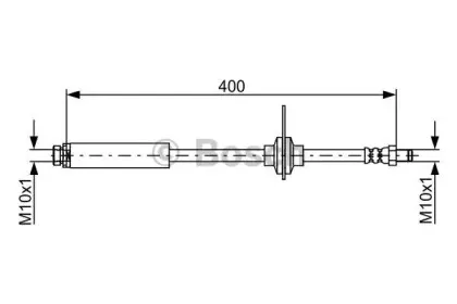 1 987 481 944 BOSCH Тормозной шланг