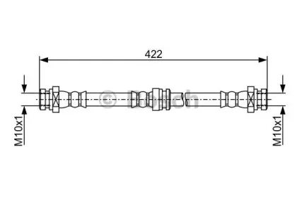 1 987 481 961 BOSCH Тормозной шланг