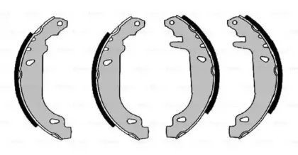 F 026 004 272 BOSCH Комплект тормозных колодок