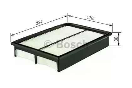 F 026 400 127 BOSCH Воздушный фильтр