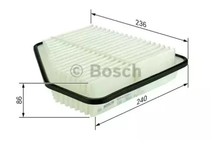 F 026 400 176 BOSCH Воздушный фильтр