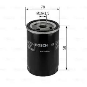 F026400307 BOSCH Воздушный фильтр, турбокомпрессор