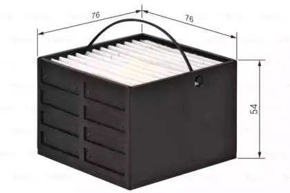 F026402130 BOSCH Топливный фильтр