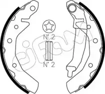 153-046 CIFAM Комплект тормозных колодок