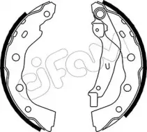 153-259 CIFAM Комплект тормозных колодок