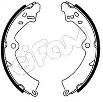 153-392 CIFAM Комплект тормозных колодок