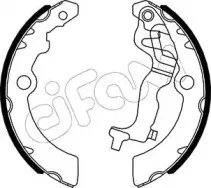 153-518 CIFAM Комплект тормозных колодок