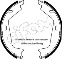 153-530 CIFAM Комплект тормозных колодок, стояночная тормозная система