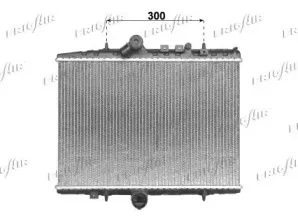 0103.3081 FRIGAIR Радиатор, охлаждение двигателя