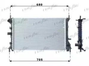 0105.3048 FRIGAIR Радиатор, охлаждение двигателя