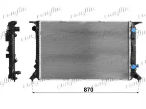 0110.3149 FRIGAIR Радиатор, охлаждение двигателя