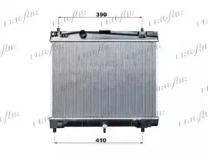 0115.3010 FRIGAIR Радиатор, охлаждение двигателя