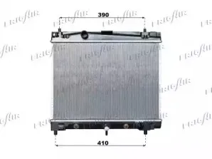 0115.3011 FRIGAIR Радиатор, охлаждение двигателя