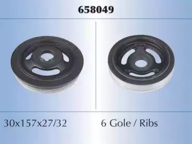 658049 MALÒ Ременный шкив, коленчатый вал