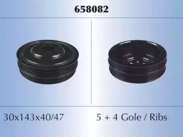 658082 MALÒ Ременный шкив, коленчатый вал