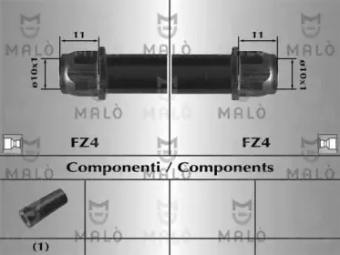 80749 MALÒ Тормозной шланг