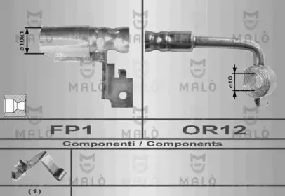 8578 MALÒ Тормозной шланг
