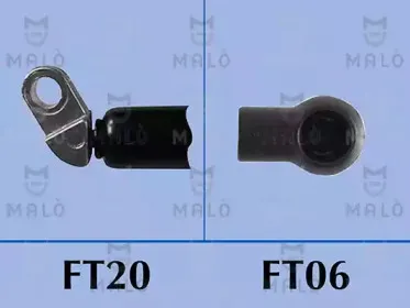 127384 MALÒ Газовая пружина, крышка багажник