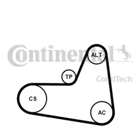 6PK1045K2 CONTITECH