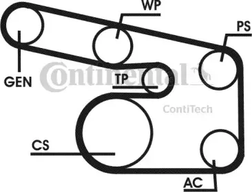 6PK1900D1 CONTITECH