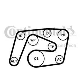 6PK2260K1 CONTITECH
