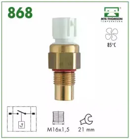 868 MTE-THOMSON Термовыключатель, вентилятор радиатора