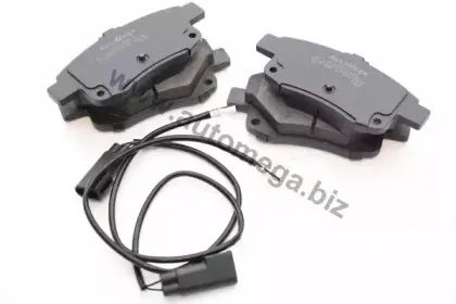 120010710 AUTOMEGA Комплект тормозных колодок, дисковый тормоз
