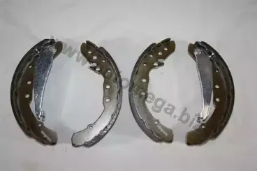 120040010 AUTOMEGA Комплект тормозных колодок