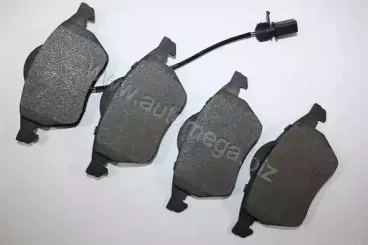 120043610 AUTOMEGA Комплект тормозных колодок, дисковый тормоз