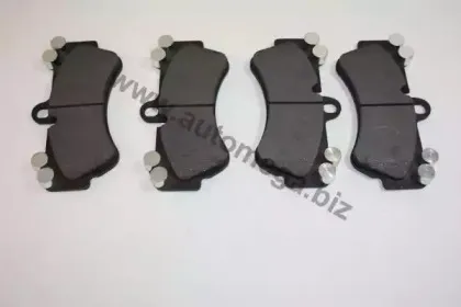 120043710 AUTOMEGA Комплект тормозных колодок, дисковый тормоз