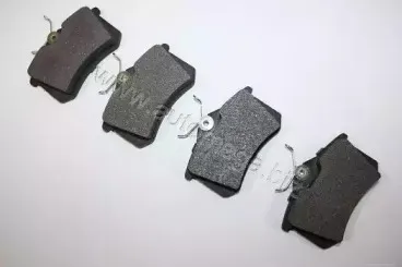 120045510 AUTOMEGA Комплект тормозных колодок, дисковый тормоз