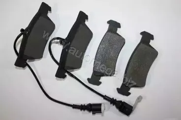 120045810 AUTOMEGA Комплект тормозных колодок, дисковый тормоз