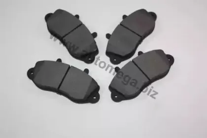 120050210 AUTOMEGA Комплект тормозных колодок, дисковый тормоз