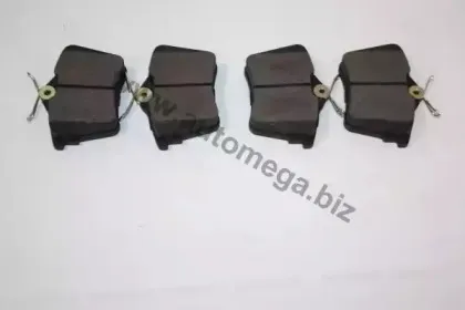 120058110 AUTOMEGA Комплект тормозных колодок, дисковый тормоз