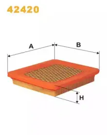 42420 WIX FILTERS Воздушный фильтр