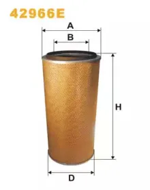 42966E WIX FILTERS Воздушный фильтр