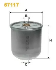 57117 WIX FILTERS Масляный фильтр