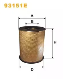 93151E WIX FILTERS Воздушный фильтр