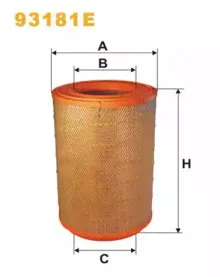 93181E WIX FILTERS Воздушный фильтр