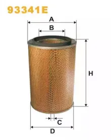 93341E WIX FILTERS Воздушный фильтр