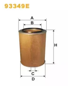 93349E WIX FILTERS Воздушный фильтр