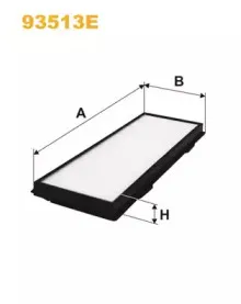 93513E WIX FILTERS Фильтр, воздух во внутренном пространстве