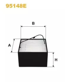 95148E WIX FILTERS Топливный фильтр