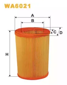 WA6021 WIX FILTERS Воздушный фильтр