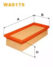 WA6176 WIX FILTERS Воздушный фильтр