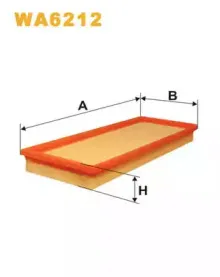 WA6212 WIX FILTERS Воздушный фильтр
