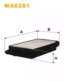 WA6281 WIX FILTERS Воздушный фильтр